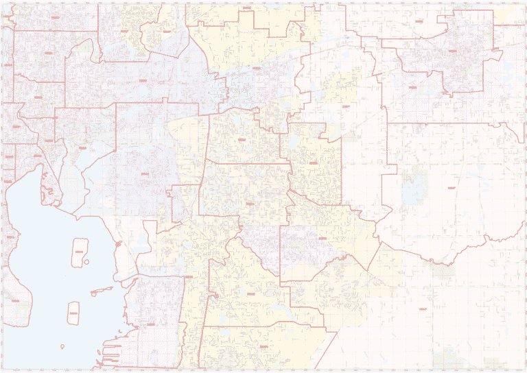 Brandon Fl Zip Code Map United States Map