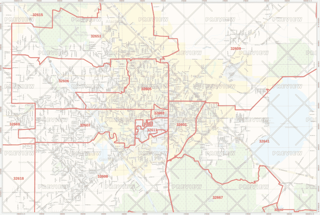 Gainesville Florida Zip Codes