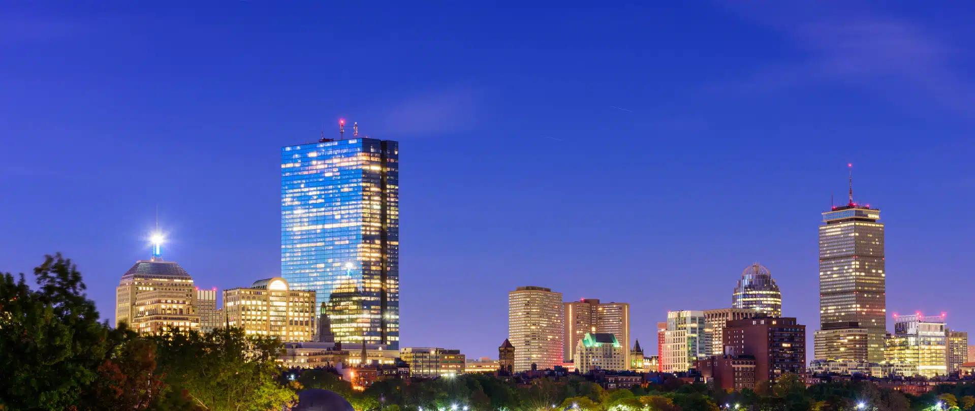 boston massachusetts skyline PAXW
