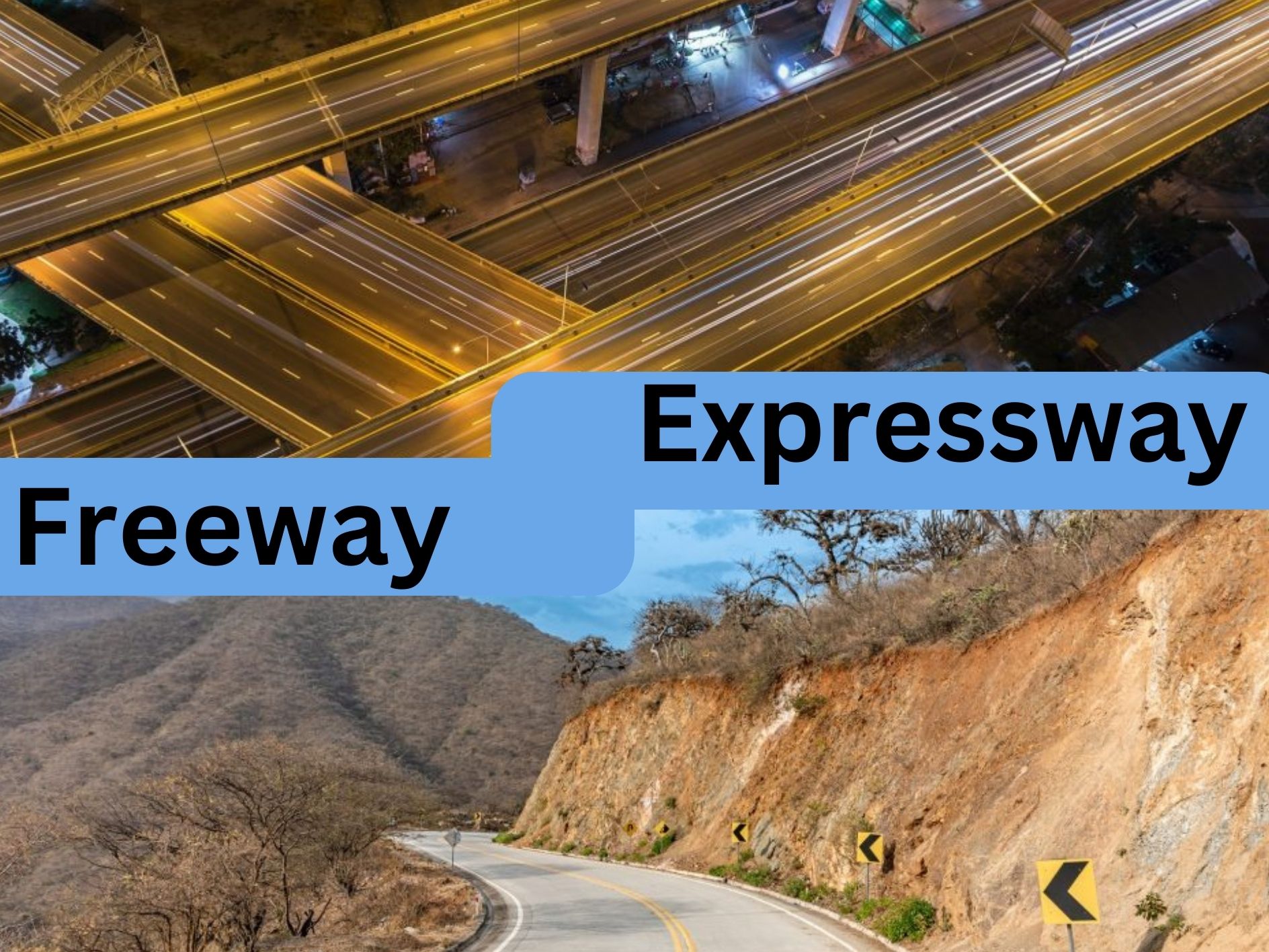 Expressways vs. Freeways