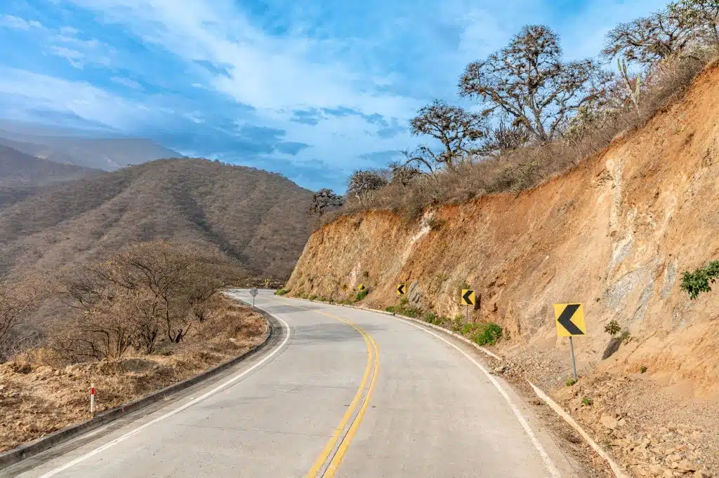 Expressways vs. Freeways: What's the Main Difference 2 freeway in the mountainous nature of South America