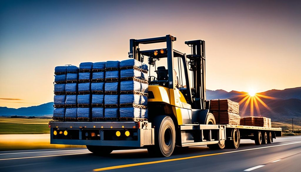 heavy forklift relocation