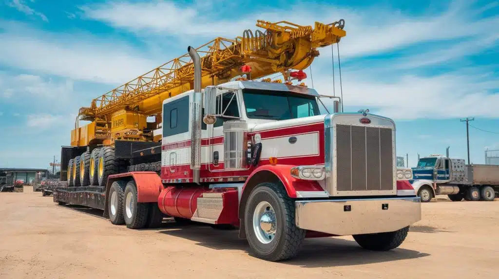 Alaska Heavy Haul Trucking Challenges & How to Handle Them 3 Driver inspecting truck for challenges in Alaska