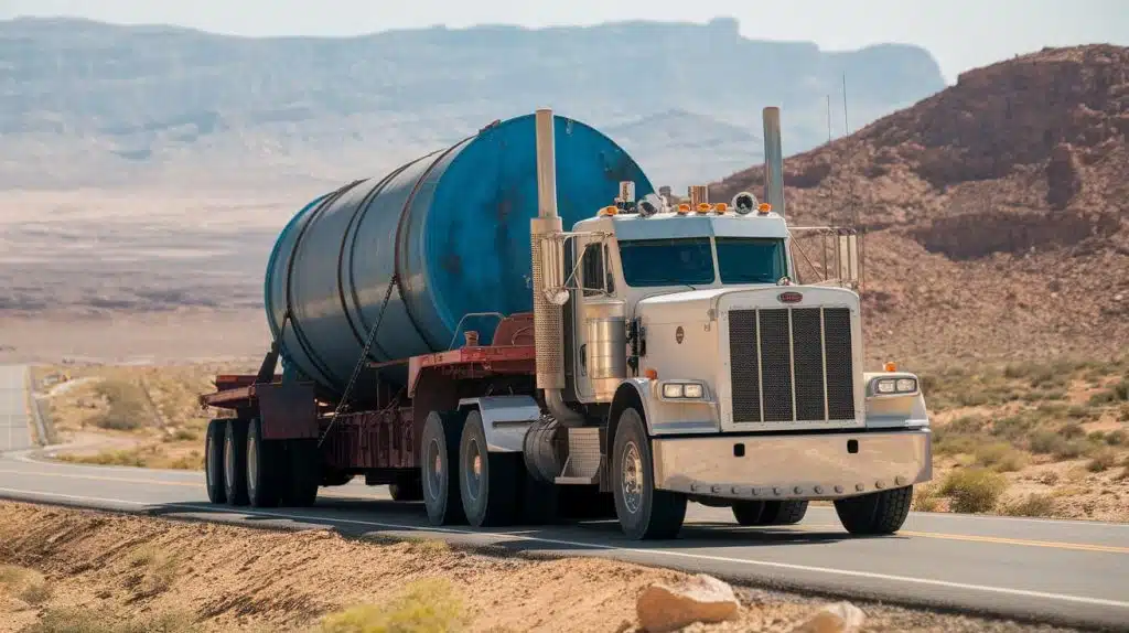 Alabama Heavy Haul Trucking Challenges & How to Handle Them 3 Heavy haul truck facing road challenges in Alabama