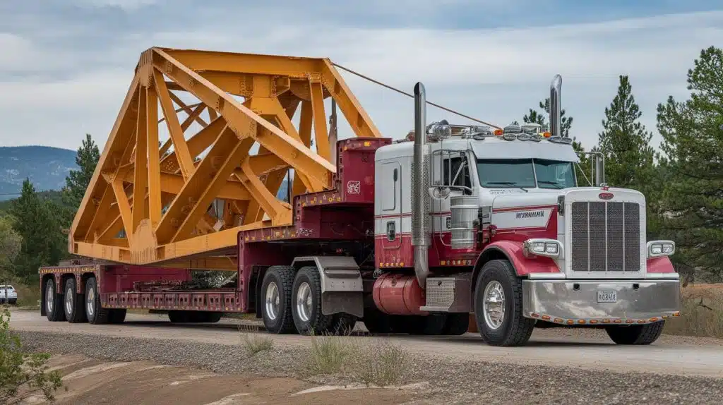 California Heavy Haul Trucking Compliance Challenges and How to Overcome Them 3 Heavy haul truck facing road challenges in California
