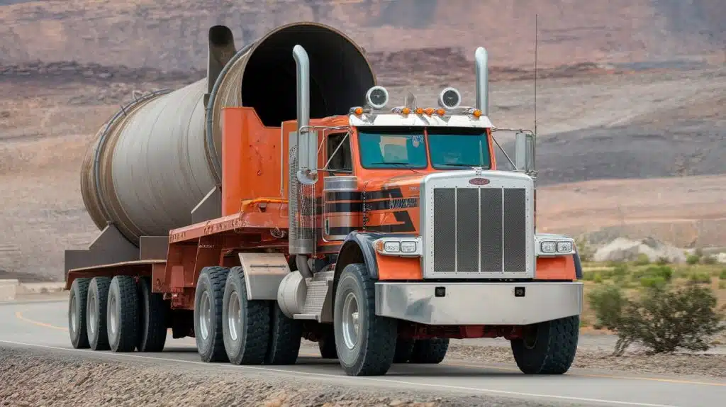 Delaware Heavy Haul Trucking Challenges & How to Handle Them 3 Heavy haul truck facing road challenges in Delaware