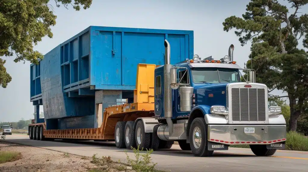 Route Planning for Heavy Haul Trucking in California 3 Heavy haul truck planning a route in California