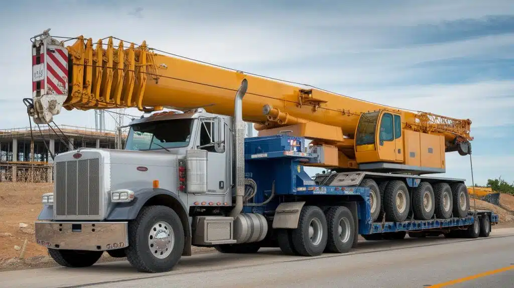 Route Planning for Heavy Haul Trucking in Delaware 1 Wide load truck planning on a highway in Delaware