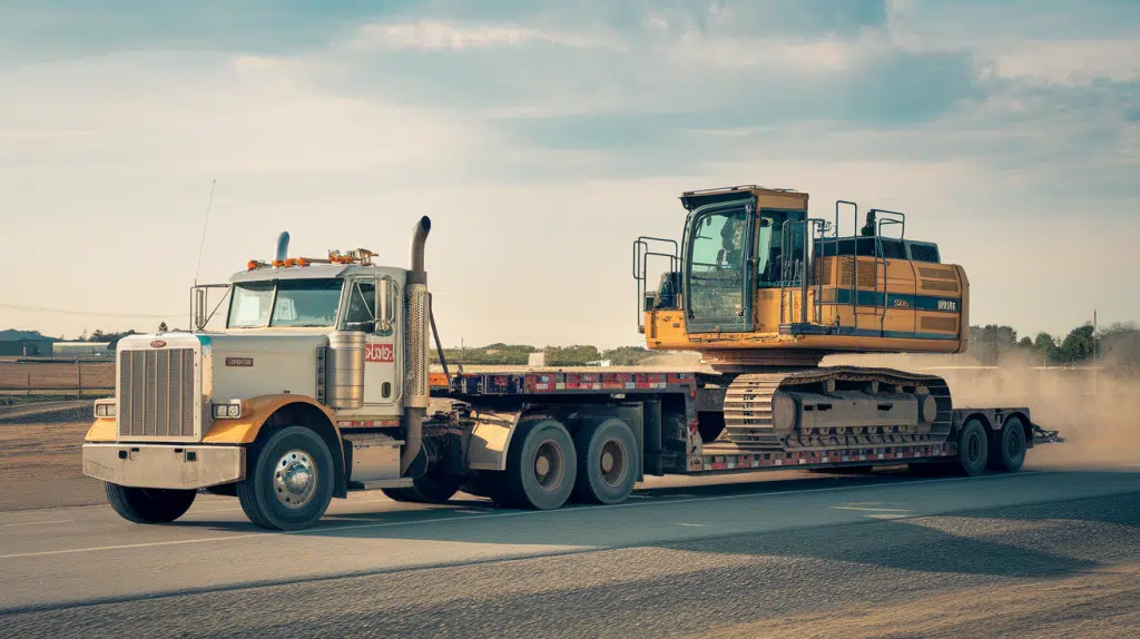 Florida Heavy Haul Trucking Challenges & How We Handle Them 1 Driver inspecting truck for challenges in Florida1
