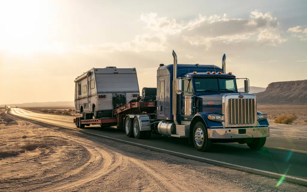 How We Handle Heavy Haul Trucking Challenges in Louisiana 3 Driver inspecting truck for challenges in Louisiana1