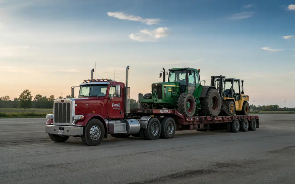How We Plan Heavy Haul Routes in Kansas and Avoid Delays, Fines, or Risks 2 Heavy haul truck planning a route in Kansas1