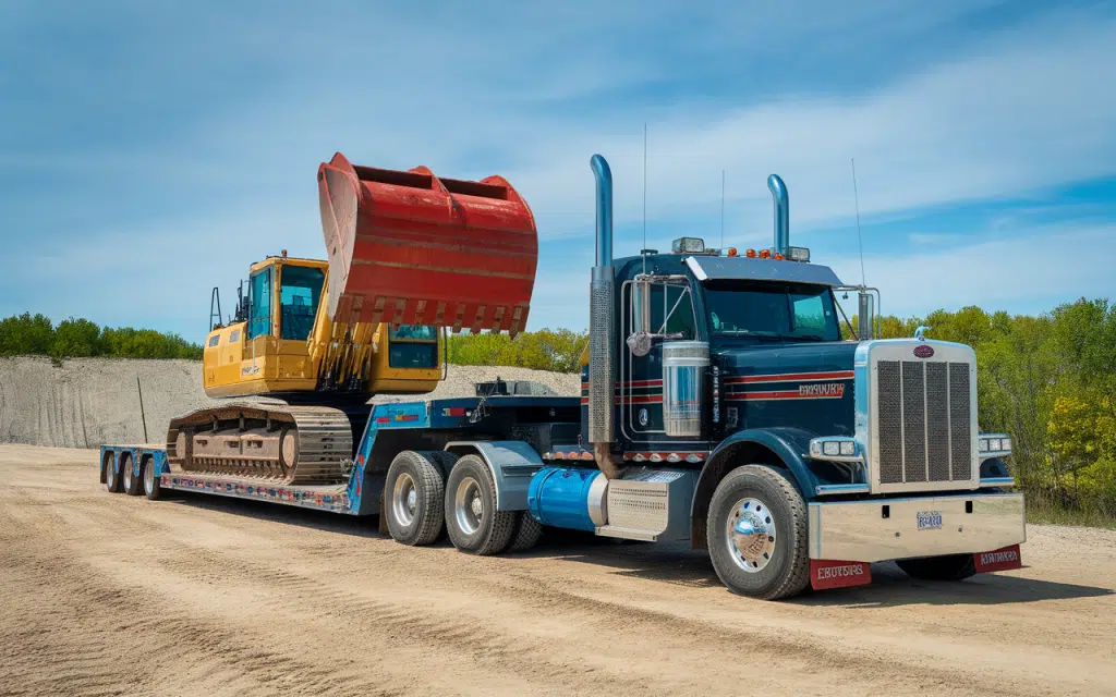 Heavy Haul Route Planning in Georgia – How We Ensure Safe, Legal, and On-Time Delivery 1 Wide load truck planning on a highway in Georgia1