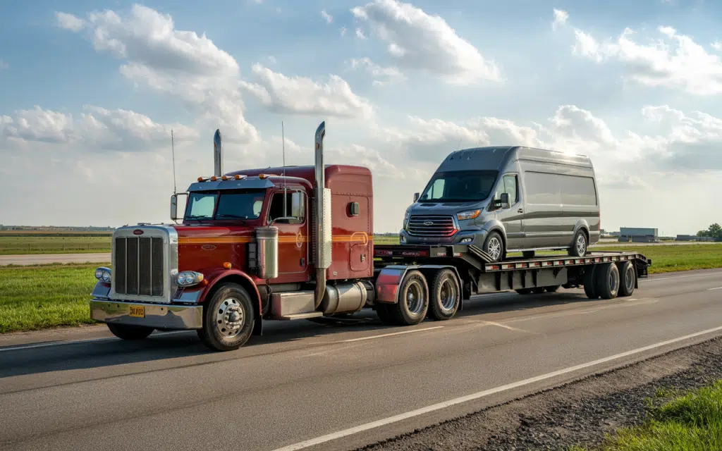 Heavy Haul Trucking Challenges in Mississippi – How We Manage and Avoid Them 2 Driver inspecting truck for challenges in Mississippi1