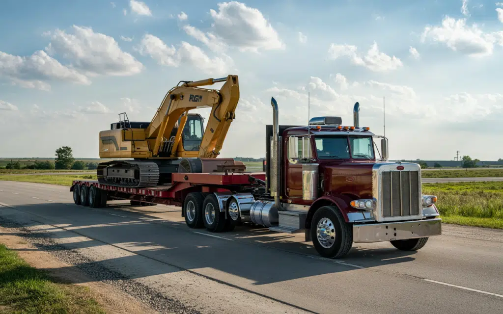 Heavy Haul Challenges in Massachusetts: How We Overcome Trucking Challenges 1 Heavy haul truck facing road challenges in Massachusetts1