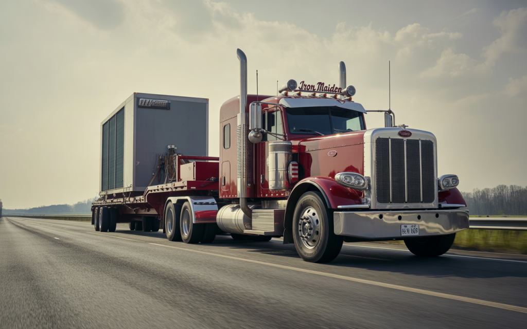 Heavy haul truck planning a route in New Jersey2