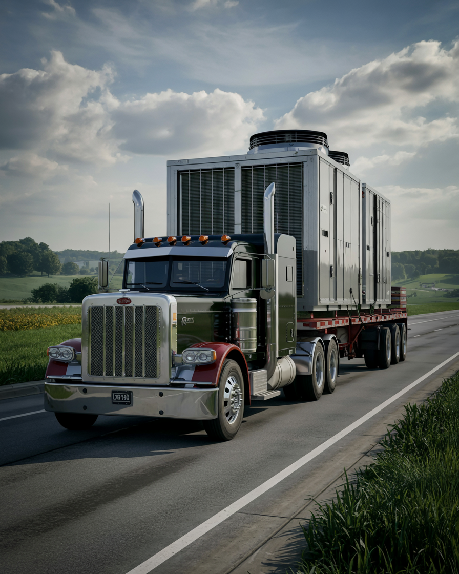 Iowa Heavy Equipment Transport Side Image(1)