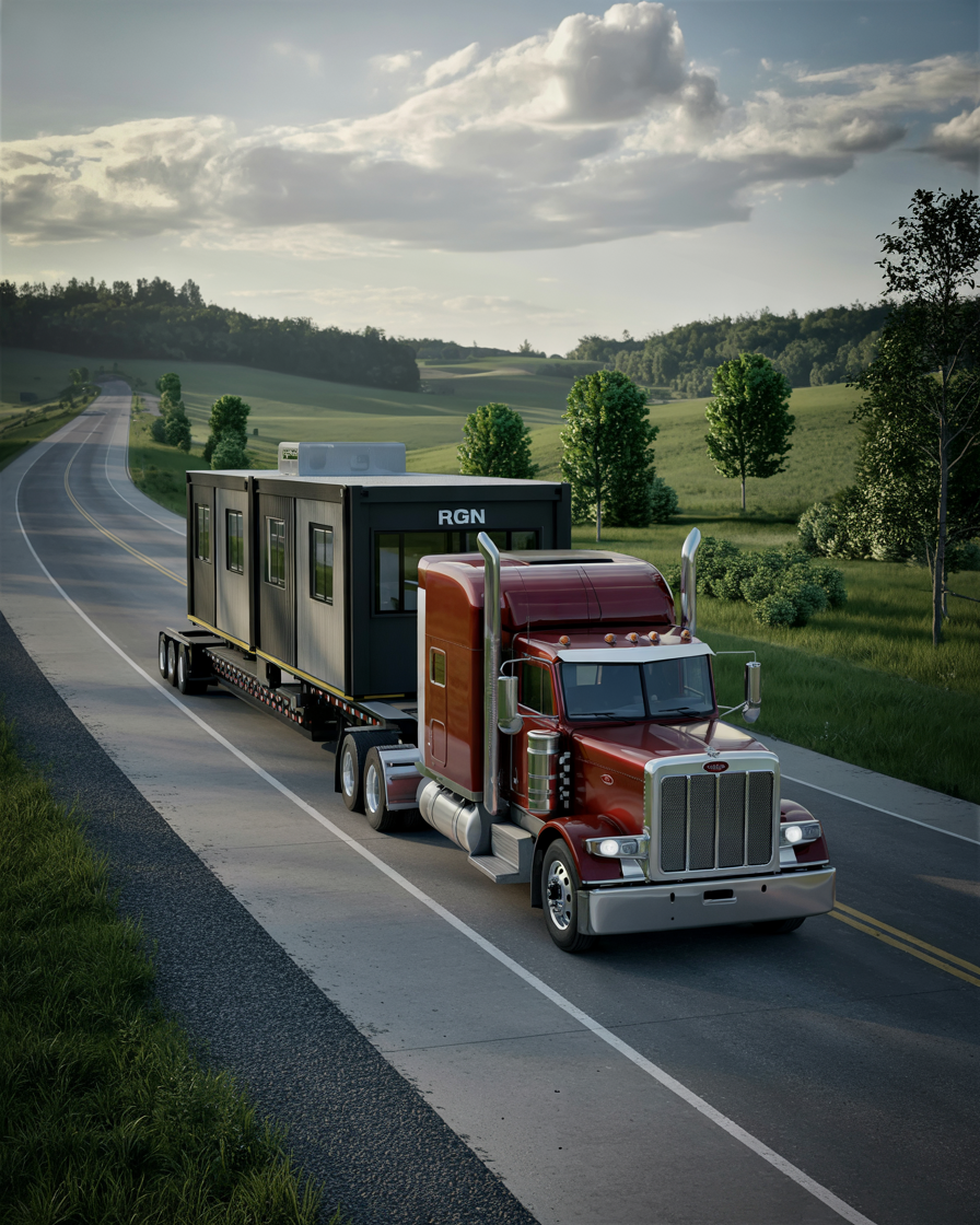 Kansas Heavy Equipment Transport Side Image(1)