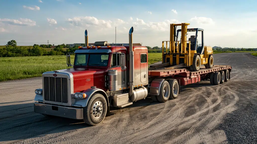 How We Plan Heavy Haul Routes in Michigan the Right Way 2 Wide load truck planning on a highway in Michigan1