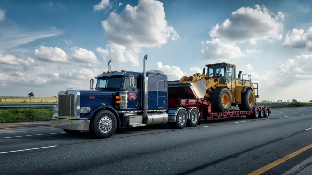 Heavy Haul Route Planning in Minnesota During Winter – How We Manage Risks, Permits, and Road Conditions 2 Wide load truck planning on a highway in Minnesota1