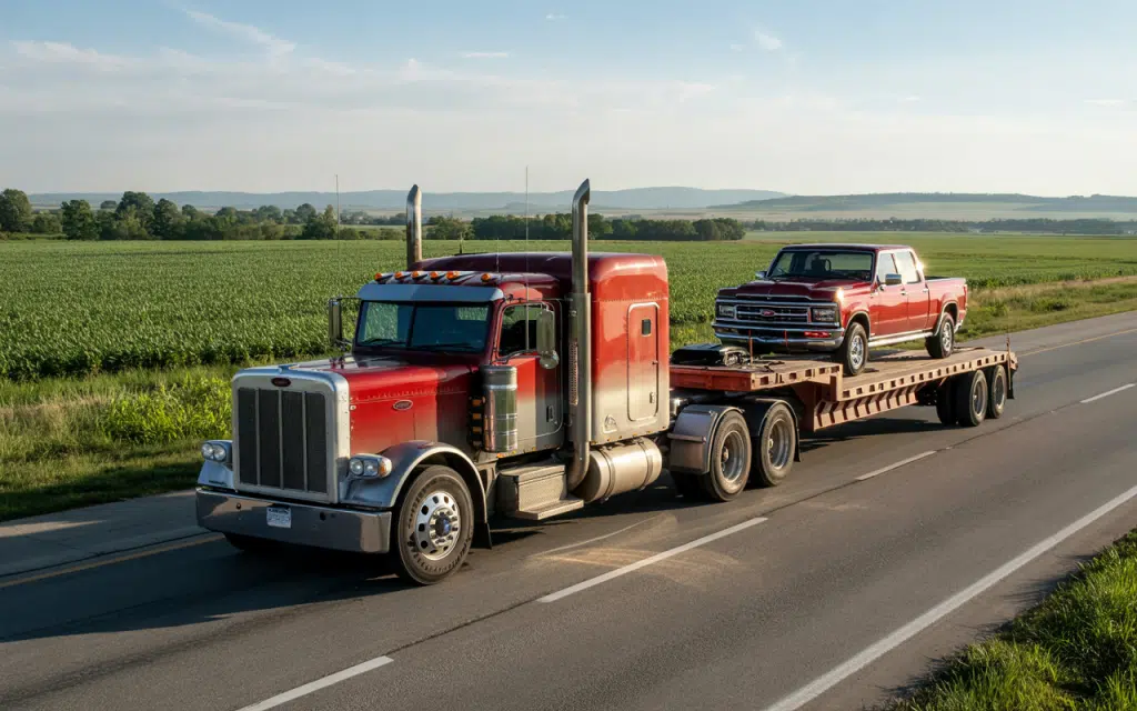Heavy Haul Route Planning in Mississippi: How We Manage Every Mile Safely and Legally 3 Wide load truck planning on a highway in Mississippi1