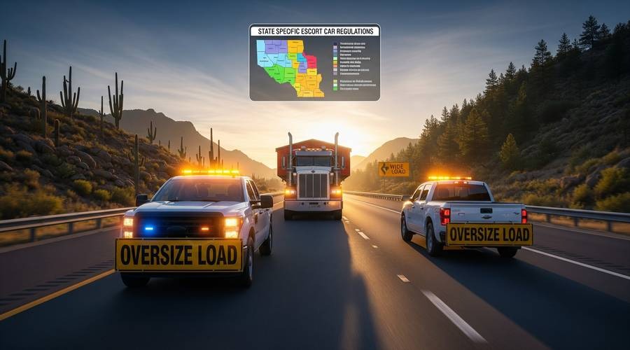 How Escort Car Regulations Vary by State: A Guide 1 Certification Maze for escort car : Which States Actually Require It