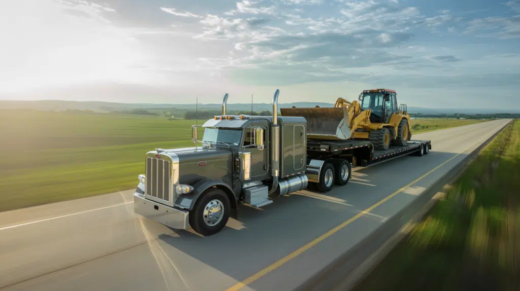 How to Manage and Avoid Heavy Haul Trucking Challenges in Ohio 1 Driver inspecting truck for challenges in Ohio1