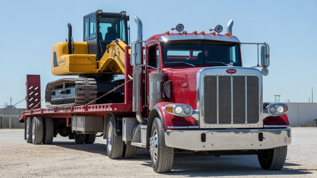 Best Practices for Securing Heavy Equipment on Flatbed Trailers 1 Best Practices for Securing Heavy Equipment on Flatbed Trailers