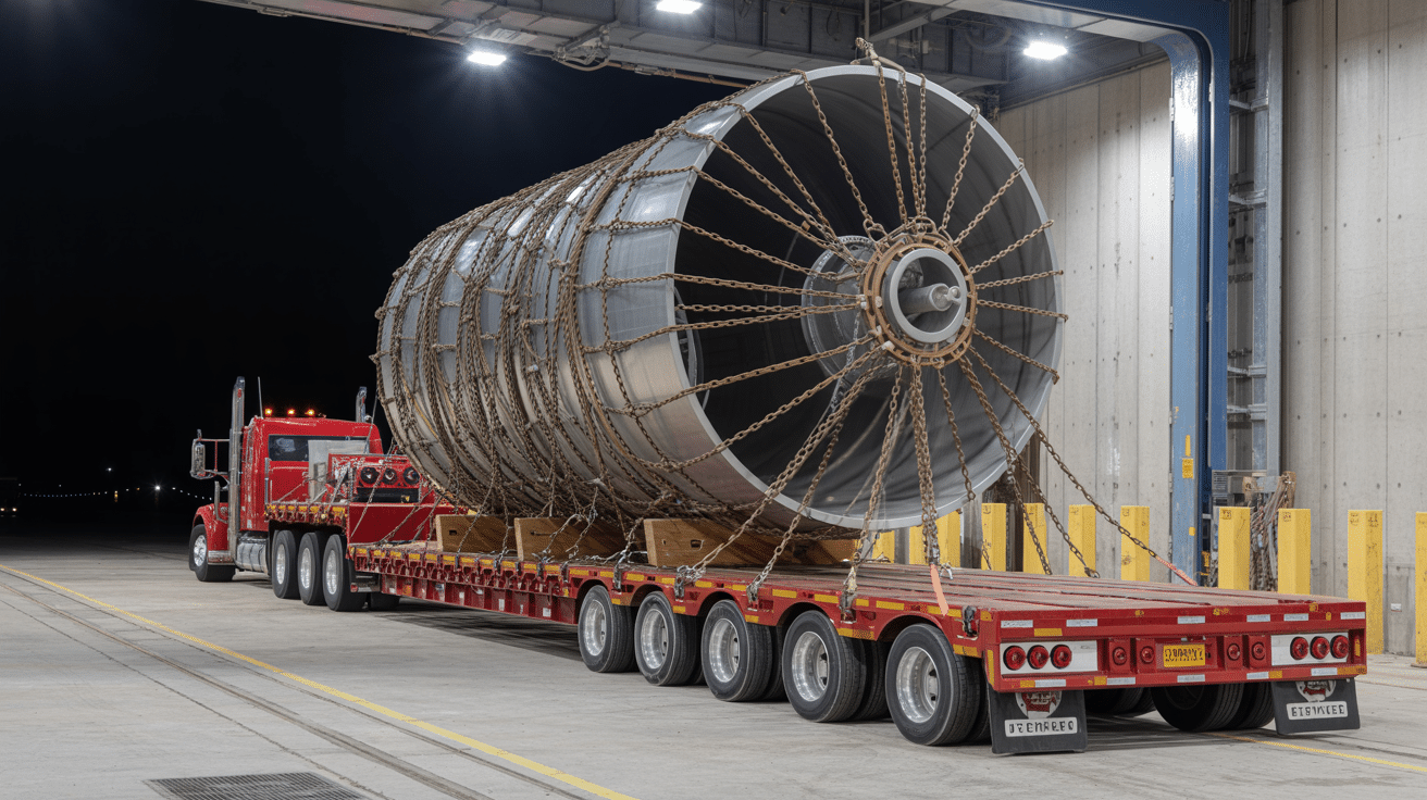 Secure Bench Loading Innovative Load Securement Strategies for Oversized Cargo | Freedom ...
