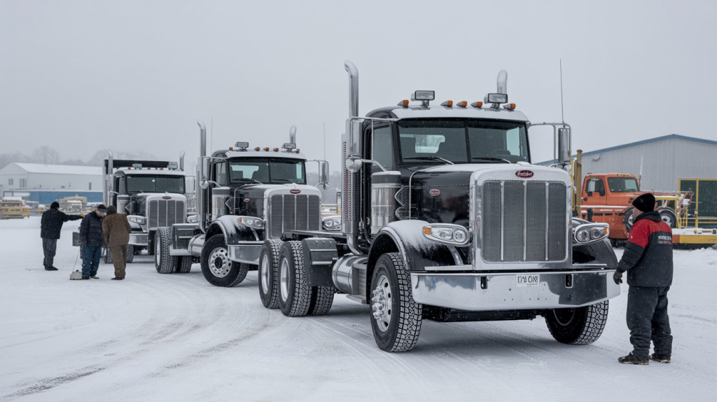 Preparing Heavy Haul Trucks for Winter Road Conditions 1 Preparing Heavy Haul Trucks for Winter Road Conditions