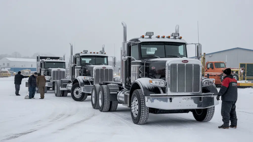 Preparing Heavy Haul Trucks for Winter Road Conditions 1 Preparing Heavy Haul Trucks for Winter Road Conditions