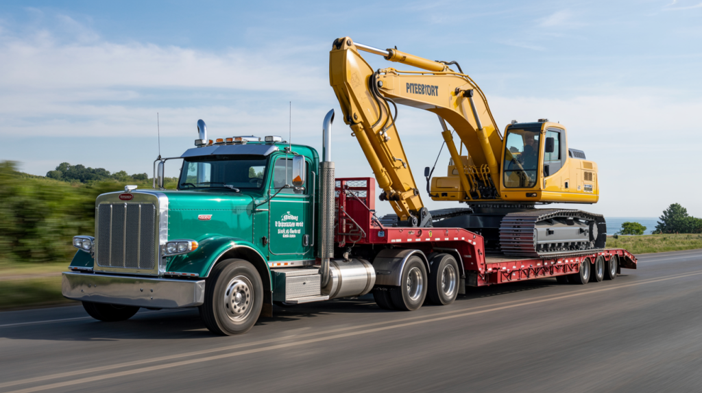How to Transport Excavators Safely Over Long Distances 1 How to Transport Excavators Safely Over Long Distances