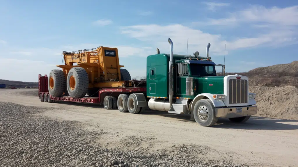 Heavy Haul Transport for Construction Site Equipment and Machinery 1 Heavy Haul Transport for Construction Site Equipment and Machinery