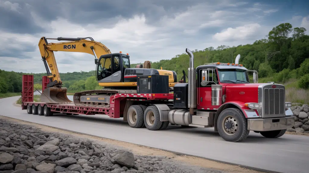 How Construction Attachments Are Transported With Machinery 1 How Construction Attachments Are Transported With Machinery