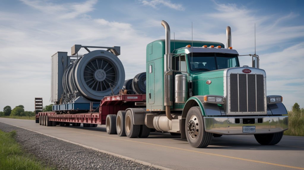 Transport Planning for Power Generation Equipment