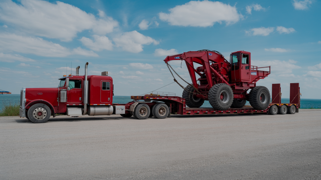 When Step Deck Trailers Are Used in Heavy Haul Transport